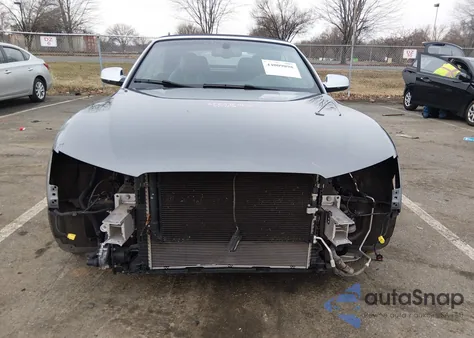 2014 Audi S5 3.0T Premium Plus from USA, damaged, VIN WAUCGAFHXEN012840